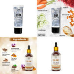 Buy Combo of 2- BB Cream 30 gm & Glow Face Serum 30ml - Purplle