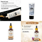 Buy Combo of 2- BB Cream 30 gm & Glow Face Serum 30ml - Purplle