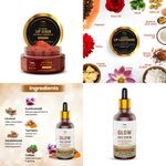 Buy Combo of 2- Lip Scrub 25g & Glow Face Serum 30ml - Purplle