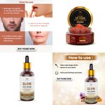 Buy Combo of 2- Lip Scrub 25g & Glow Face Serum 30ml - Purplle