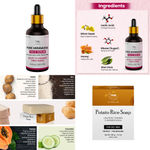 Buy Combo of 2- Potato Rice Soap 100gm & Pore Minimizing Face Serum 15ml - Purplle