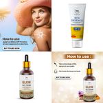 Buy Combo of 2- SPF Cream 50 gm & Glow Face Serum 30ml - Purplle