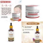 Buy Combo of 2- Tomato Clay Mask 50gm & Glow Face Serum 30ml - Purplle