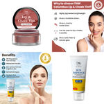 Buy Combo of 2- Columbus Lip Tint 5gm & SPF Cream 50 gm - Purplle