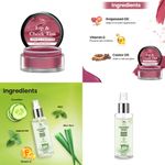 Buy Combo of 2- Crazy Coster Lip Tint 5gm & Cucumber Toner 100ml - Purplle