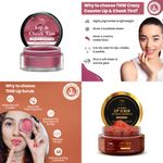 Buy Combo of 2- Crazy Coster Lip Tint 5gm & Lip Scrub 25g - Purplle