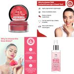 Buy Combo of 2- Tunnel Of Love Lip Tint 5gm & Rose Water Spray Bottle 200ml - Purplle