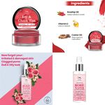 Buy Combo of 2- Tunnel Of Love Lip Tint 5gm & Rose Water Spray Bottle 200ml - Purplle