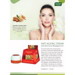Buy Vaadi Herbals Anti Ageing Cream Almond, Wheatgerm Oil & Rose (30 gm x 3) - Purplle