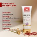 Buy TAC - The Ayurveda Co. 7% Kumkumadi Face Scrub with Saffron & 24K Gold Dust | Radiant & Youthful 100gm - Purplle