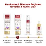Buy TAC - The Ayurveda Co. 7% Kumkumadi Face Scrub with Saffron & 24K Gold Dust | Radiant & Youthful 100gm - Purplle