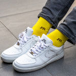 Buy Man Arden The Sunrise Yellow Edition Designer Socks, Casual, Office, Egyptian Premium Cotton Quality, 1 Pair - Purplle