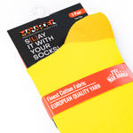 Buy Man Arden The Sunrise Yellow Edition Designer Socks, Casual, Office, Egyptian Premium Cotton Quality, 1 Pair - Purplle