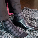Buy Man Arden The Fintech Knight Edition Designer Socks, Casual, Office, Egyptian Premium Cotton Quality, 1 Pair - Purplle