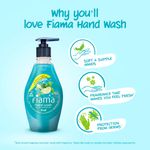 Buy Fiama Fresh Moisturizing hand wash, Peppermint and Green Apple, 400 ml - Purplle