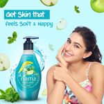 Buy Fiama Fresh Moisturizing hand wash, Peppermint and Green Apple, 400 ml - Purplle