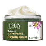 Buy Lotus Botanicals Bio Retinol Youth Radiance Sleeping Mask | Reduces Fights Fine Lines & Nourishes Skin | Preservative Free | For All Skin Types |(50 g) - Purplle