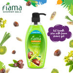 Buy Fiama Shower Gel Lemongrass & Jojoba Body Wash with Skin Conditioners for Smooth Skin, 900 ml bottle, Family pack - Purplle