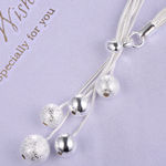 Buy Jewels Galaxy Silver-Plated Multistrand Bracelet - Purplle