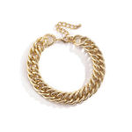 Buy Jewels Galaxy Gold Plated Link Chain Bracelet - Purplle
