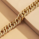 Buy Jewels Galaxy Gold Plated Link Chain Bracelet - Purplle