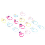 Buy Jewels Galaxy Adorable Floral Multicolour Rubber Band for Women and Girls (Pack of 30) - Purplle