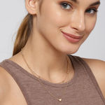 Buy Jewels Galaxy Gold-Plated Layered Necklace - Purplle