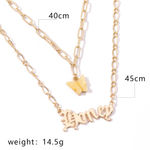 Buy Jewels Galaxy Jewellery For Women Gold Plated Honey Layered Necklace - Purplle
