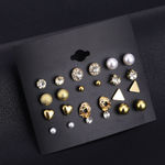 Buy Jewels Galaxy Women Set of 23 Contemporary Studs - Purplle