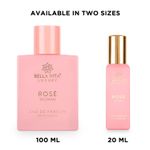 Buy Bella Vita luxury Organic Rose Perfume woman 100ml - Purplle