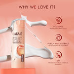 Buy Lakme Peach Milk Moisturizer SPF 24 PA Sunscreen Lotion 120 ml - Purplle