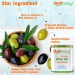 Buy Oyo Baby Olive Oil | Repairs and Prevents Skin and hair |Cold Pressed | Reduces Dandruff | Durable Tin Packaging -100 ml - Purplle