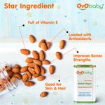 Buy Oyo Baby Badam Rogan Sweet Almond Oil | Rich In Vitamin -E For Healthy Skin , Hair And Body | Edible - For Calms Baby Muscles Helps Babys Growth Boosts Babys Immunity - 200 ml - Purplle