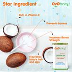 Buy Oyo Baby Coconut Oil a€“ 200 ml|For Faster Physical Growth For -A Hydrates Skin Promotes Hair Growth Improves Bones StrengthA |Cold Pressed | - Purplle