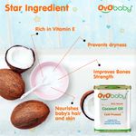 Buy Oyo Baby Coconut Baby Massage Oil a€“ 100 ml|For Faster Physical Growth ForA Hydrates Skin Promotes Hair Growth Improves Bones Strength |Cold Pressed | - Purplle