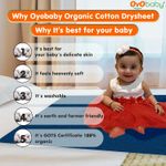 Buy OYO Baby Waterproof Bed Protector Baby Dry Sheet, Extra Large, Red (140 cm x 200 cm) - Purplle
