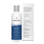 Buy Be Soulfull 2-In-1 Shampoo & Body Wash | Head-To-Toe Cleanser with Argan Oil, Apple Cider Vinegar, Pomegranate Extract & Pro-Vitamin B5 I 200 ml (For Men & Women) - Purplle