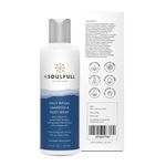 Buy Be Soulfull 2-In-1 Shampoo & Body Wash | Head-To-Toe Cleanser with Argan Oil, Apple Cider Vinegar, Pomegranate Extract & Pro-Vitamin B5 I 200 ml (For Men & Women) - Purplle