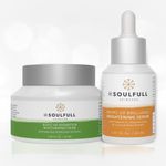 Buy Be Soulfull Twice The Goodness I I Serum & Moisturiser I Vegan & Cruelty Free I No Parabens, Sulphates & Silicones I All Skin Type I For Men & Women - 2 Products - Combo of 2 - Purplle
