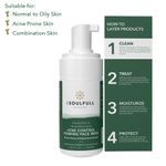 Buy Be Soulfull Anti-Acne Foaming Face Wash | Face wash with 1% Salicylic Acid, 1% Glycolic Acid, Rice Bran Water & Radish Root Ferment | Controls oil, treats active acne | 100 ml - Purplle