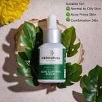 Buy Be Soulfull Acne Control Serum with 2% Salicylic Acid, 1% Zinc PCA, Willow Bark Extract & Blue Tansy Oil | Exfoliates, Hydrates, Treats Active Acne & Hyperpigmentation, Calms Inflammation - Purplle