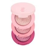 Buy KAJA Beauty Bento Collection| Bouncy Shimmer Eyeshadow Trio | 01 Rosewater - Rose tones | Cruelty free, K-Beauty Mini Palettes - Purplle