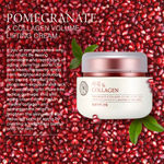 Buy The Face Shop Pomegranate And Collagen Volume Lifting Cream, Day & Night moisturizer with 10% Marine Collagen & Pomegranate Extracts 100 ml - Purplle