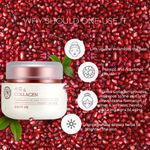 Buy The Face Shop Pomegranate And Collagen Volume Lifting Cream, Day & Night moisturizer with 10% Marine Collagen & Pomegranate Extracts 100 ml - Purplle