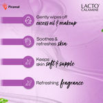 Buy Lacto Calamine Oil Control Wipes with Neem, Vitamin B3 and Aloe Vera – No Parabens Alcohol Free, 30 Wipes - Purplle