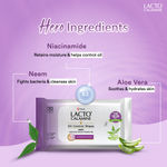 Buy Lacto Calamine Oil Control Wipes with Neem, Vitamin B3 and Aloe Vera – No Parabens Alcohol Free, 30 Wipes - Purplle