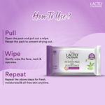 Buy Lacto Calamine Oil Control Wipes with Neem, Vitamin B3 and Aloe Vera – No Parabens Alcohol Free, 30 Wipes - Purplle