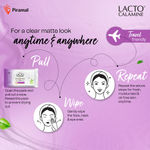 Buy Lacto Calamine Oil Control Wipes with Neem, Vitamin B3 and Aloe Vera – No Parabens Alcohol Free, 30 Wipes - Purplle