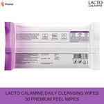 Buy Lacto Calamine Oil Control Wipes with Neem, Vitamin B3 and Aloe Vera – No Parabens Alcohol Free, 30 Wipes - Purplle