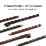 Buy Swiss Beauty Eyebrow pencil - Dark-Brown (1.5 gm) - Purplle